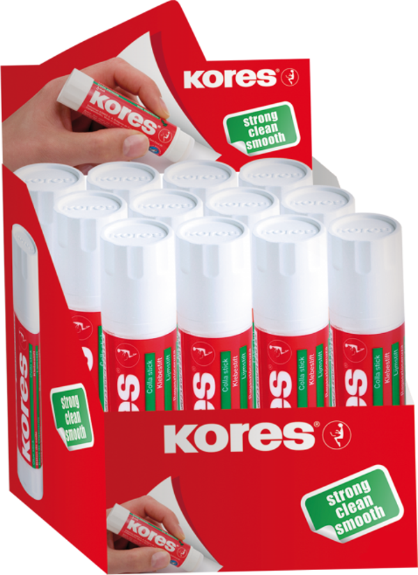 Kores Stick Yapıştırıcı 40 Gram 12402 (12 Li Paket) - Image 1