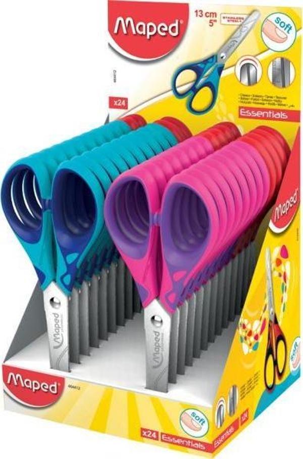 Maped Essentials Soft Simetrik Makas 13Cm (24 Lü Paket) 3154144644129 - Image 1