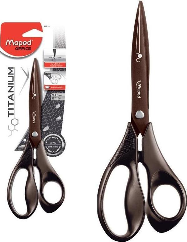 Maped Expert Titanium Asimetrik Makas 21Cm 3154146861104 - Image 1