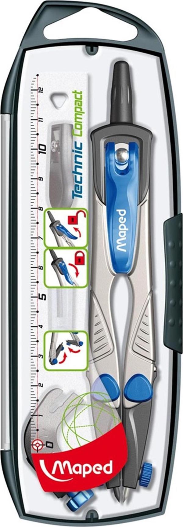 Maped Technic Compact Pergel Seti 4 Lü 3154145387001 - Image 1