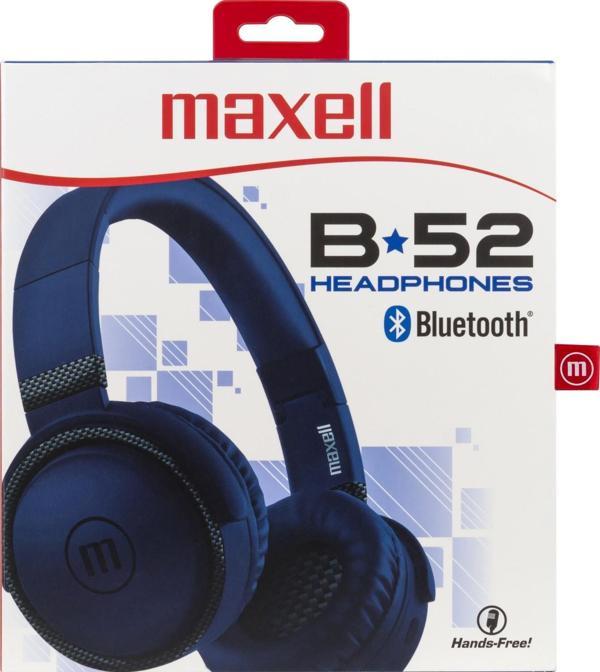 Maxell Mla B52 Kulaküstü Kablolu Kulaklık Siyah-Mavi - Image 1