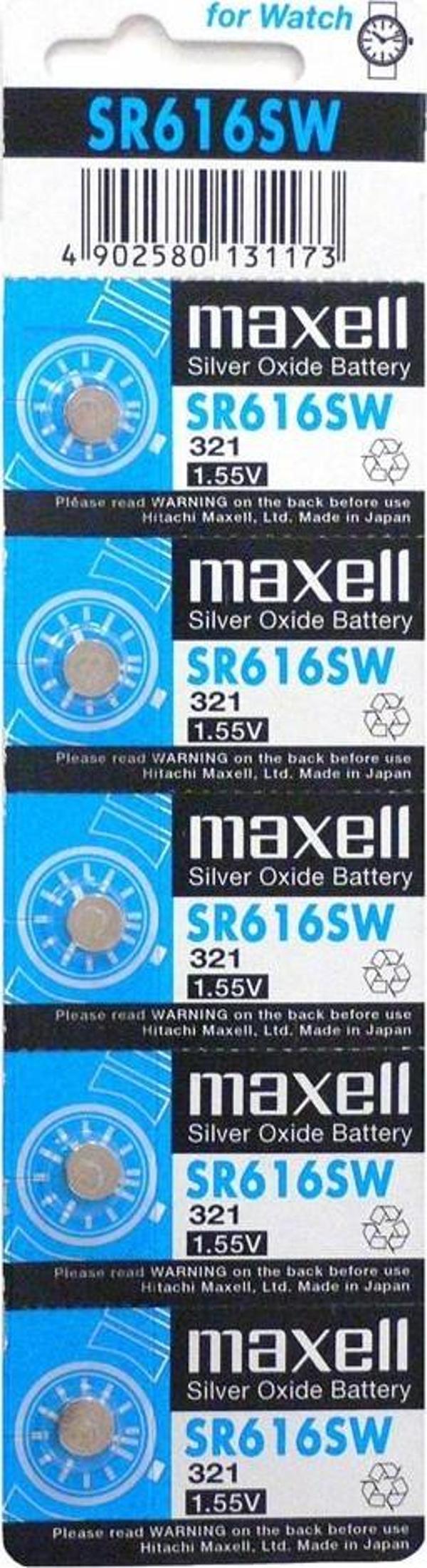 Maxell Sr-616SW-321 10 Lu Paket Pil - Image 1