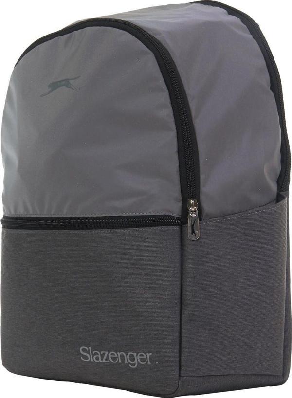 Me Çanta Okul Sırt Çantası Slazenger Traveller Gri Siyah 23160 - Image 1