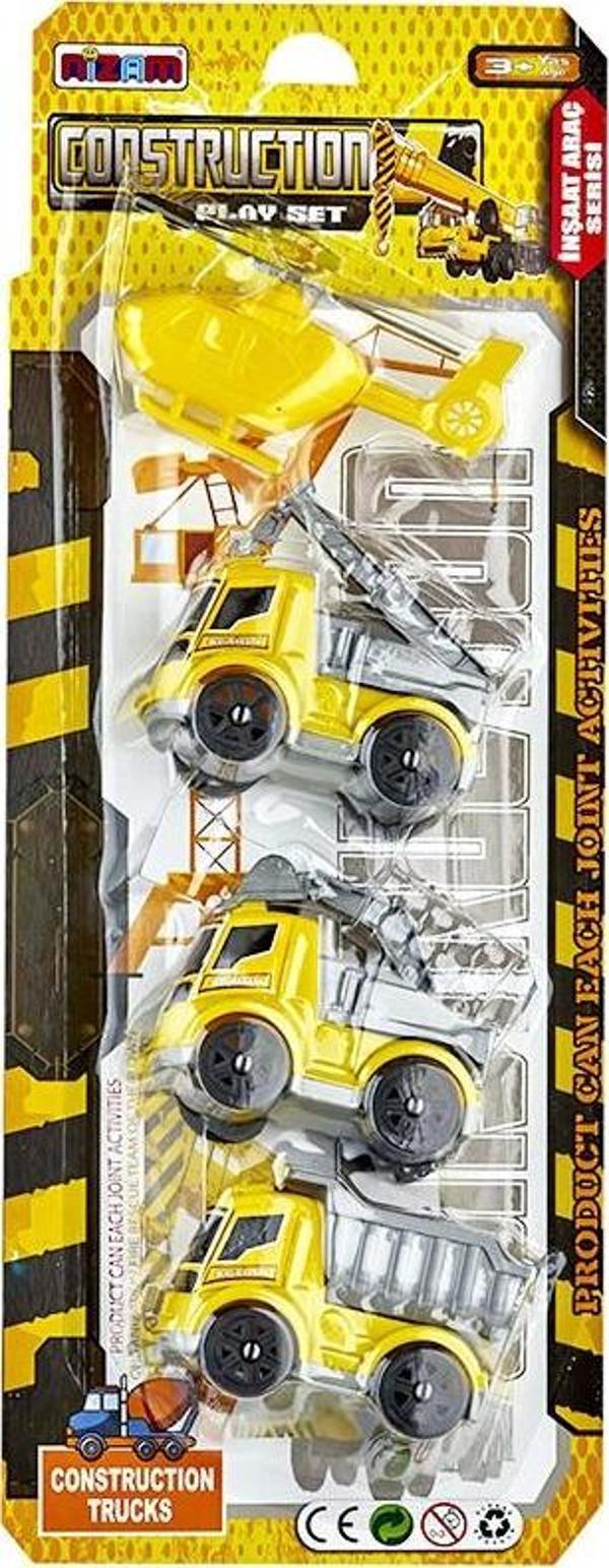 Nizam Oyuncak Araç İş Makinesı 4 Lü 277 - Image 1