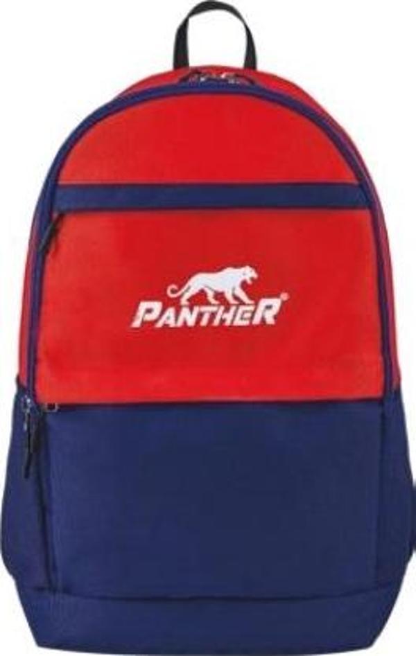 Panther Okul Sırt Çantası Duble Lacivert-Kırmızı Pt-4036 - Image 1