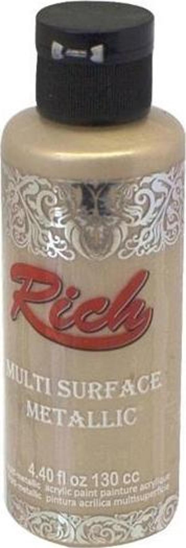 Rich Multi Metalik Akrilik Boya 120 Cc Şampanya 6518 - Image 1
