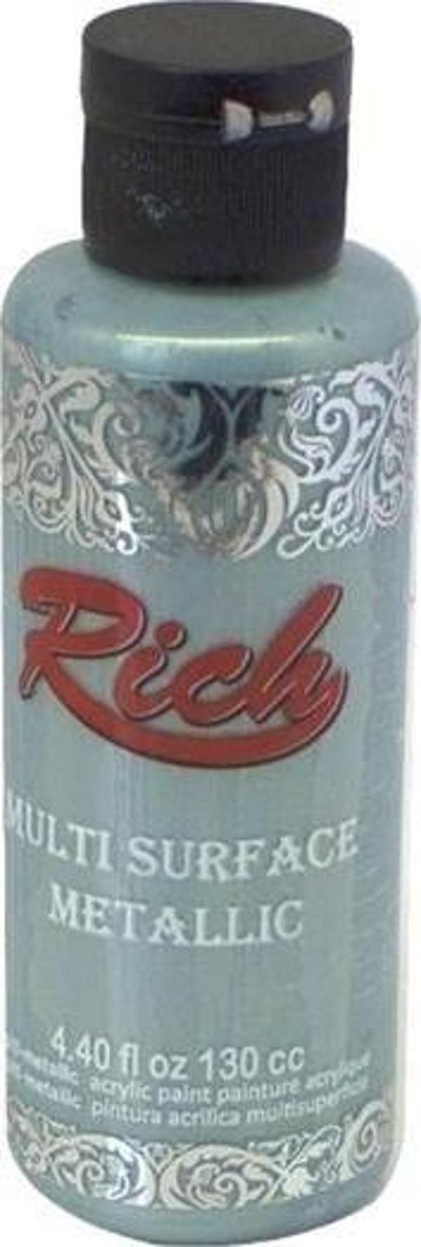 Rich Multi Metalik Akrilik Boya 120 Cc Su Yeşili 6534 - Image 1