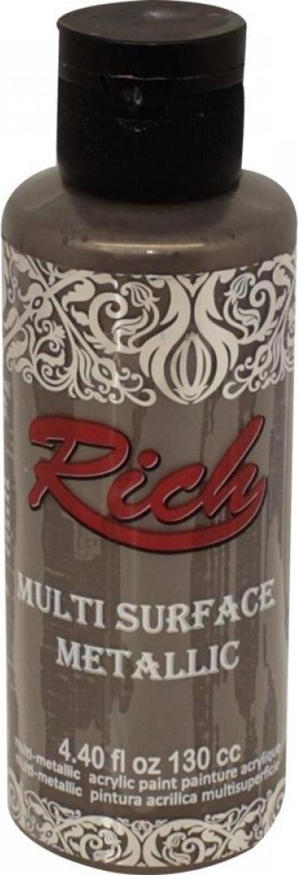 Rich Multi Metalik Akrilik Boya 120 Cc Taş Gri 6528 - Image 1