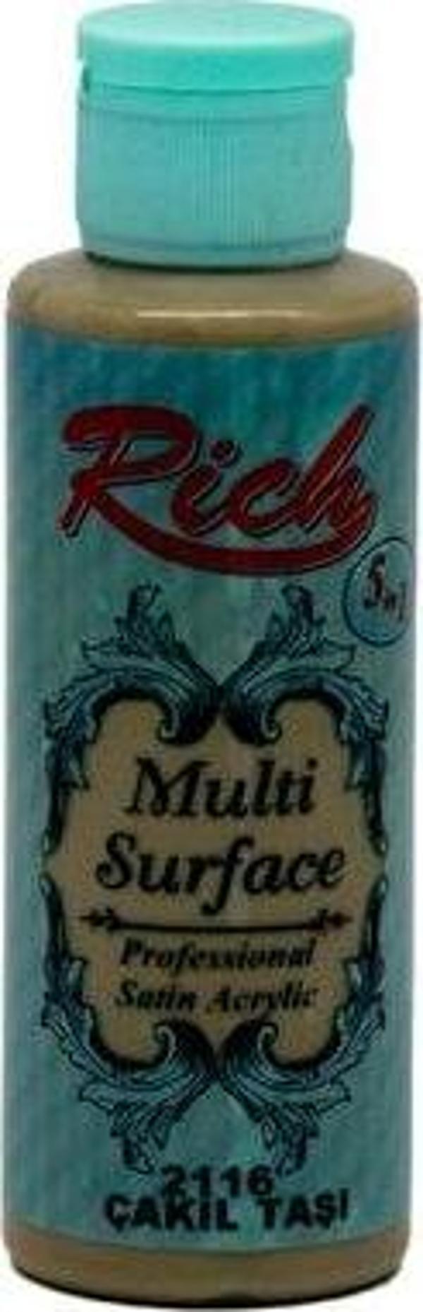 Rich Multi Surface Akrilik Boya 120 Cc Çakıl Taşı 2116 - Image 1