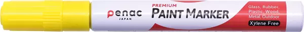 Penac Markör Paint Boya Kalemi Sarı Yuvarlak Uçlu 2-4Mm OT0140-YL (12 Li Paket) - Image 1