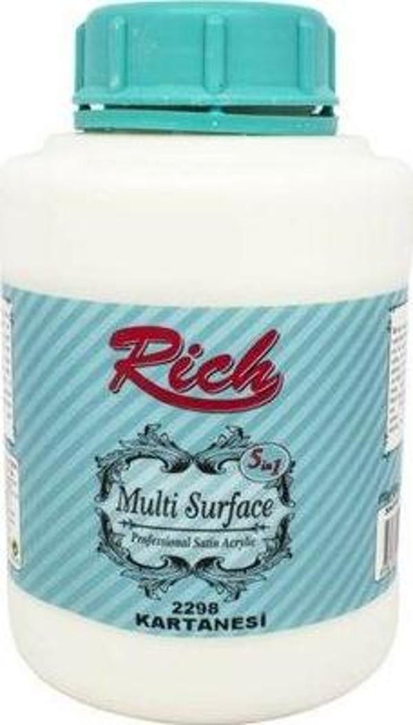 Rich Multi Surface Profesyonel Saten Akrilik Boya 1750 Gr Kartanesi 2298 - Image 1