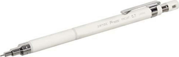 Penac Versatil Kalem (Mekanik Kurşun Kalem) Protti 0.7 Mm White Prc 107 MP0107-WH-DZ - Image 1