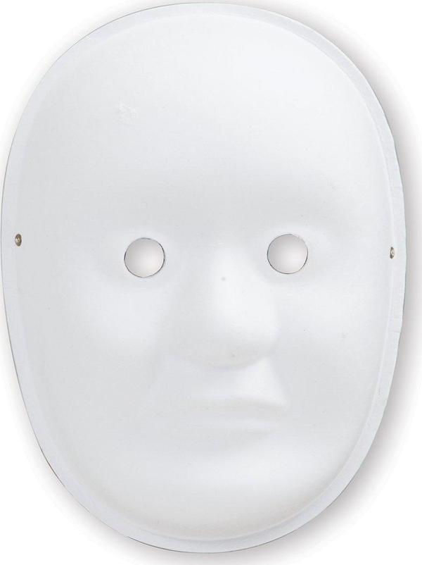 Puti Maske Karton Şişman Surat 5183 - Image 1
