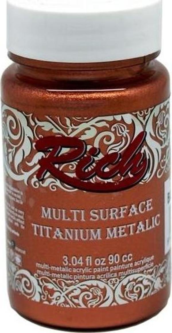 Rich Multi Titanıum Metalik Akrilik Boya 90 Cc Bakır 2534 - Image 1