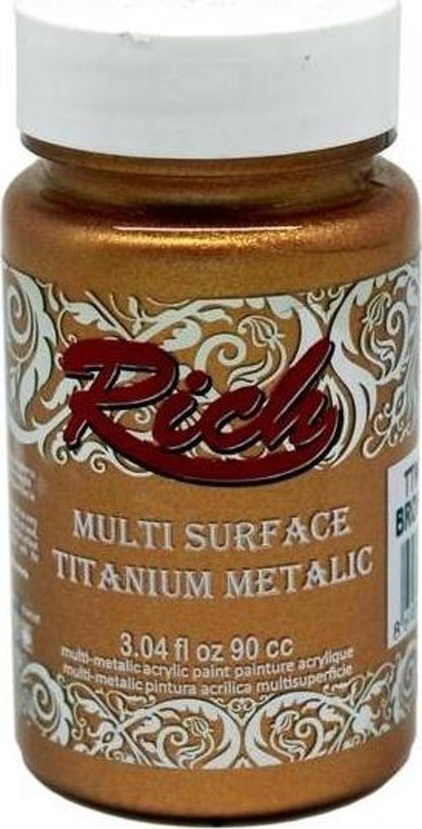 Rich Multi Titanıum Metalik Akrilik Boya 90 Cc Bronz 2532 - Image 1