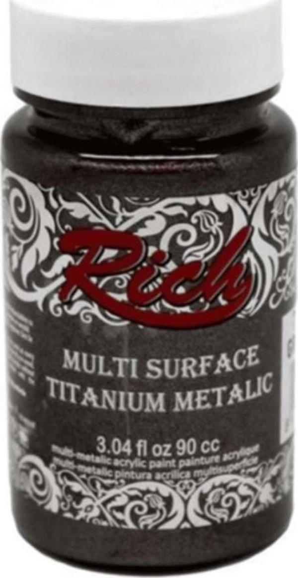 Rich Multi Titanium Metalik Akrilik Boya 90 Cc Granit 90-2540 - Image 1