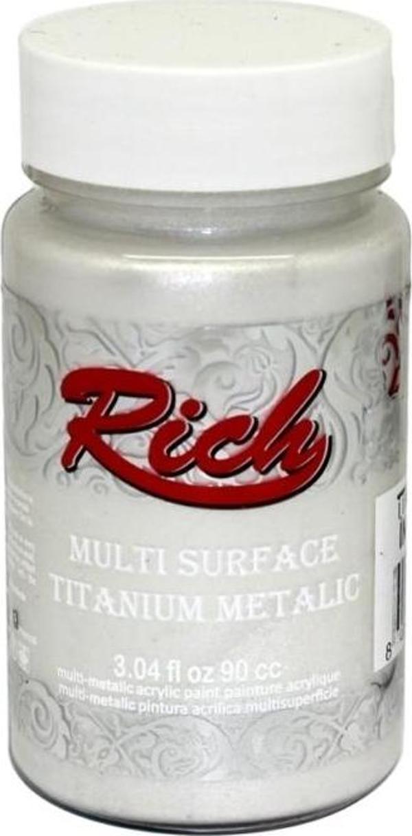 Rich Multi Titanıum Metalik Akrilik Boya 90 Cc İnci 2500 - Image 1