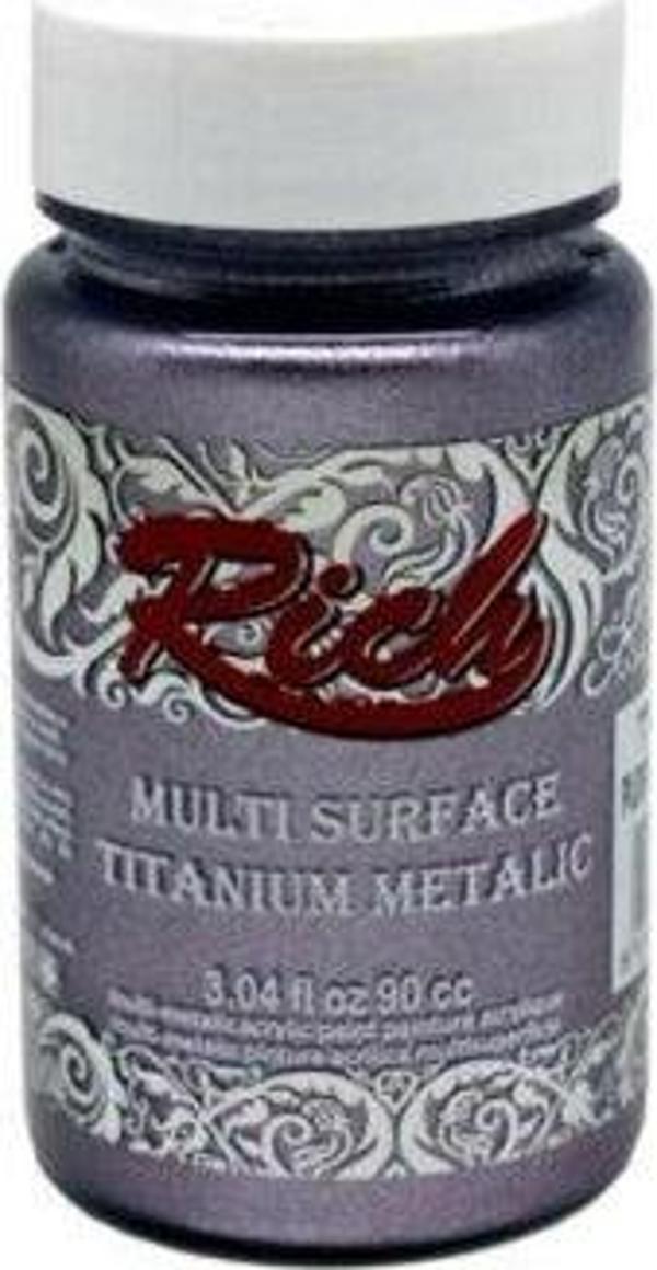 Rich Multi Titanıum Metalik Akrilik Boya 90 Cc Pudra Mor 2576 - Image 1