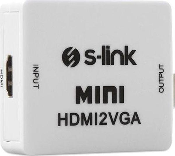 S-Link Hdmi To Vga + Audio Çevirici SL-Hvc10 - Image 1