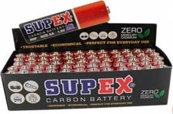 Supex R6 Çinko 60 Lı Kalem Pil - Image 1