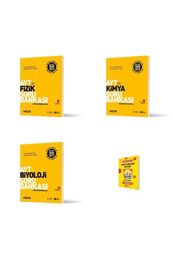 Hız Yayınları Ayt Fizik Kimya Ve Biyoloji 3Lü Set Soru Bankası - Hız Yayınları - Image 1
