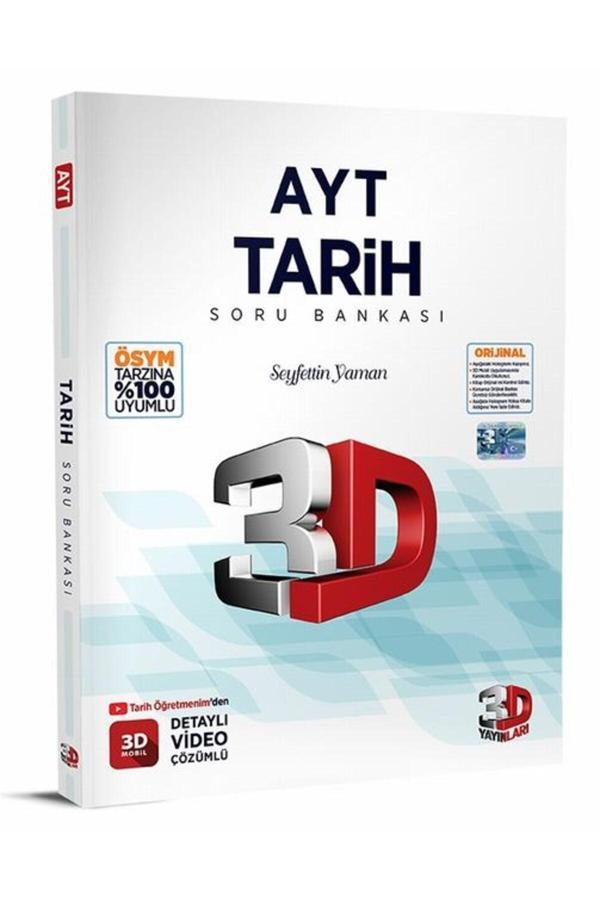 3D Yayınları Ayt Tarih Soru Bankası - 3D Yayınları - Image 1