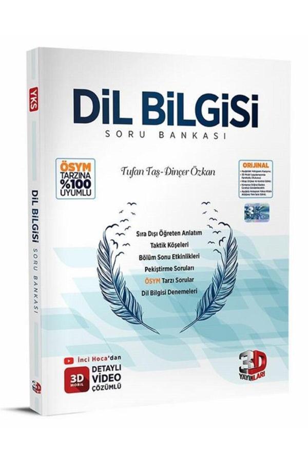 3D Yayınları Tyt Dil Bilgisi Konu Özetli Soru Bankası - 3D Yayınları - Image 1