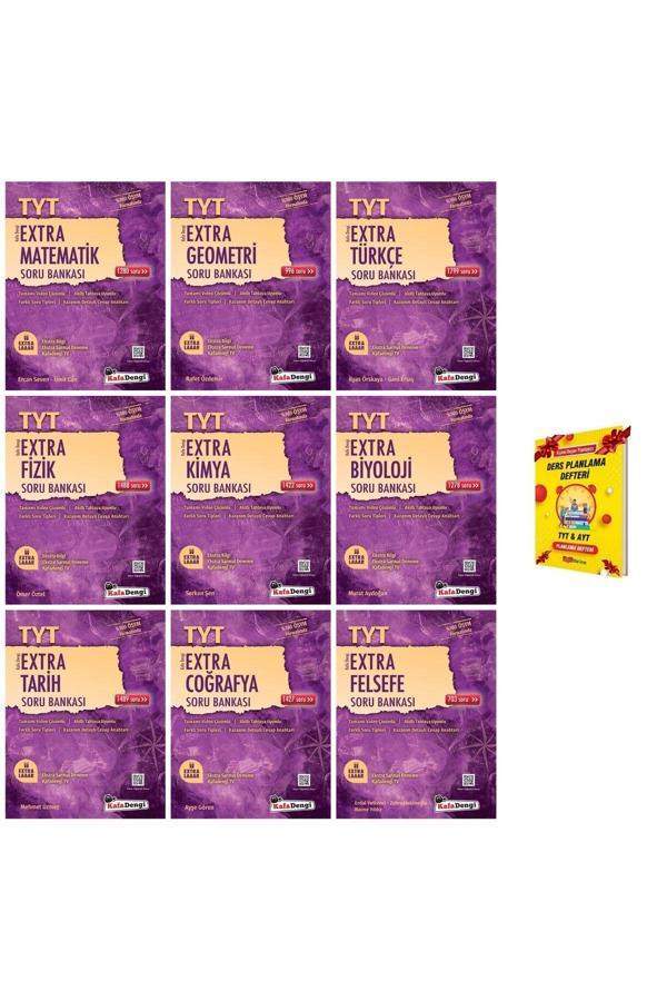 Kafa Dengi Yayınları Tyt Soru Bankası Extra Tüm Dersler Set 9Lu Set - Kafa Dengi - Image 1