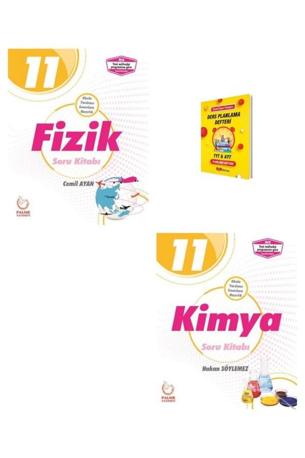 Palme Yayınevi 11. Sınıf Fizik Ve Kimya Soru Kitabı - Palme Yayınları - Image 1