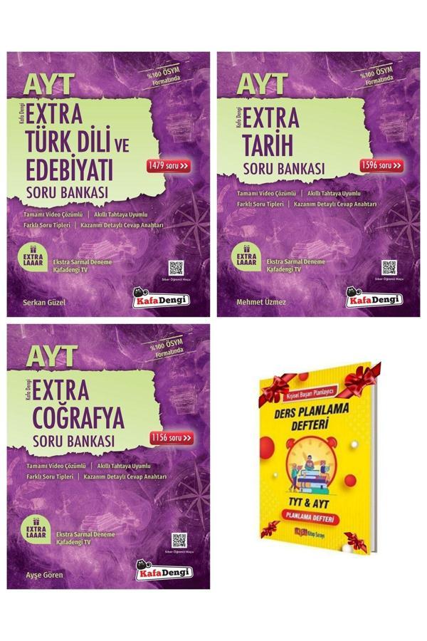 Kafa Dengi Yayınları Ayt Soru Bankası Extra Edebiyat Tarih Coğrafya - Kafa Dengi - Image 1