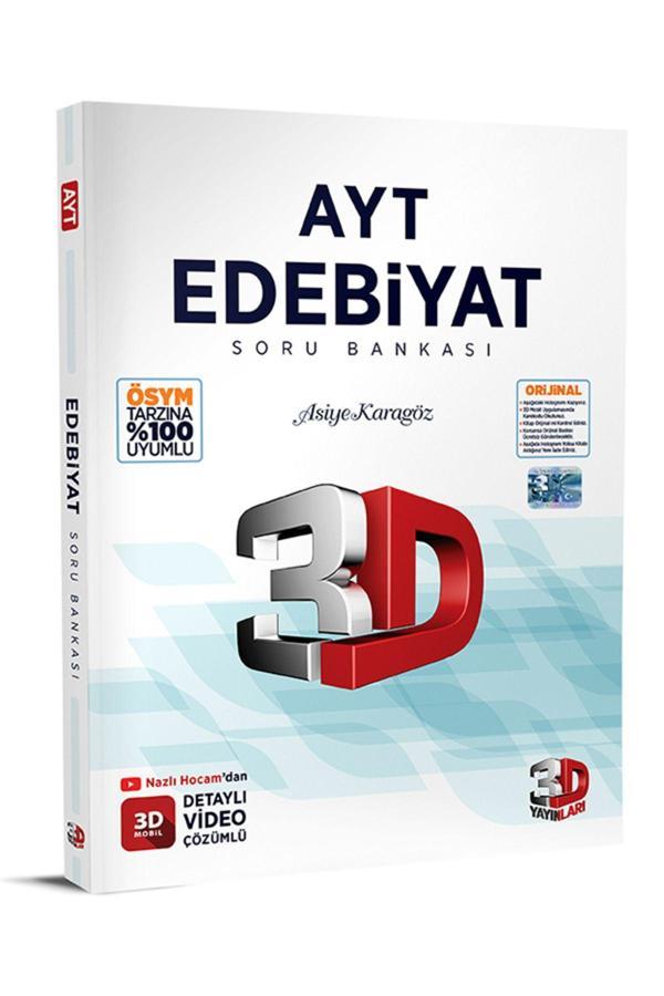 3D Yayınları 3D Ayt Edebiyat Soru Bankası - 3D Yayınları - Image 1