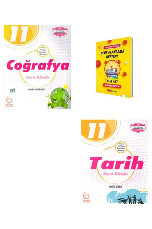 Palme Yayınevi 11. Sınıf Tarih Ve Coğrafya Soru Kitabı - Palme Yayınları - Image 1