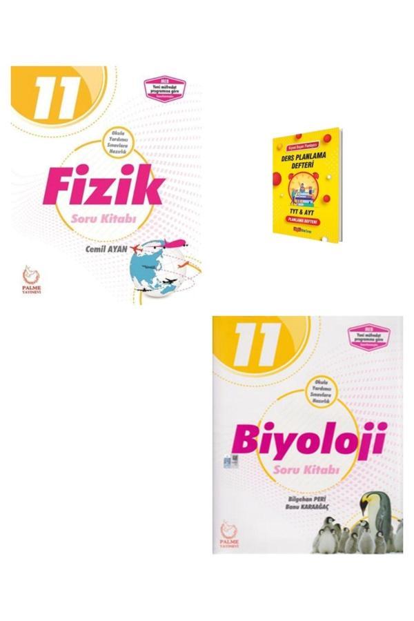 Palme Yayınevi 11. Sınıf Fizik Ve Biyoloji Soru Kitabı - Palme Yayınları - Image 1