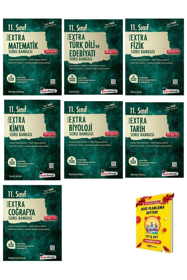 Kafa Dengi Yayınları 11. Sınıf Tüm Dersler Soru Bankası Extra 7Li Set - Kafa Dengi - Image 1