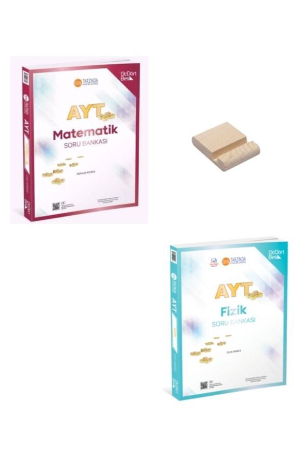 Üç Dört Beş Yayıncılık Ayt Matematik Ve Fizik Soru Bankası - Üç Dört Beş Yayınları - Image 1