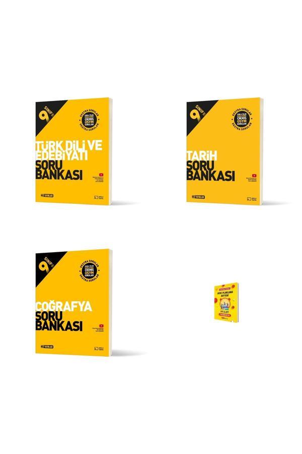 Hız Yayınları 9. Sınıf Edebiyat Tarih Ve Coğrafya 3Lü Sözel Set Soru Bankası - Hız Yayınları - Image 1