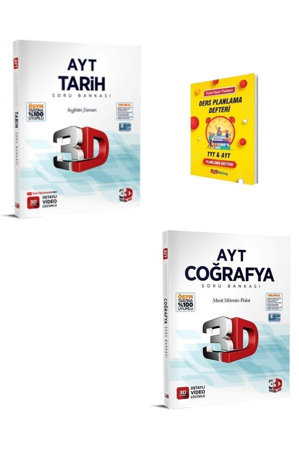 3D Yayınları Ayt Tarih Ve Coğrafya Soru Bankası - 3D Yayınları - Image 1