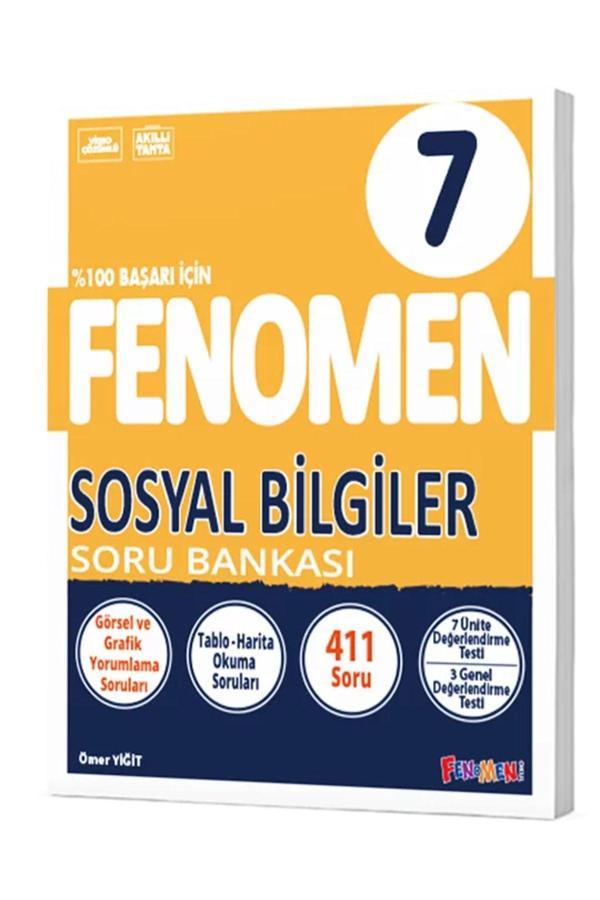 Fenomen Yayıncılık Fenomen Yayınları 7 Sınıf Sosyal Bilgiler Soru Bankası - Fenomen Yayıncılık - Image 1