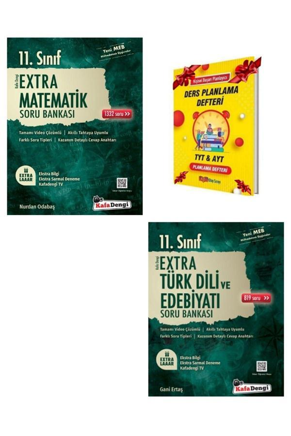 Kafa Dengi Yayınları 11. Sınıf Matematik Ve Edebiyat Soru Bankası Extra - Kafa Dengi - Image 1