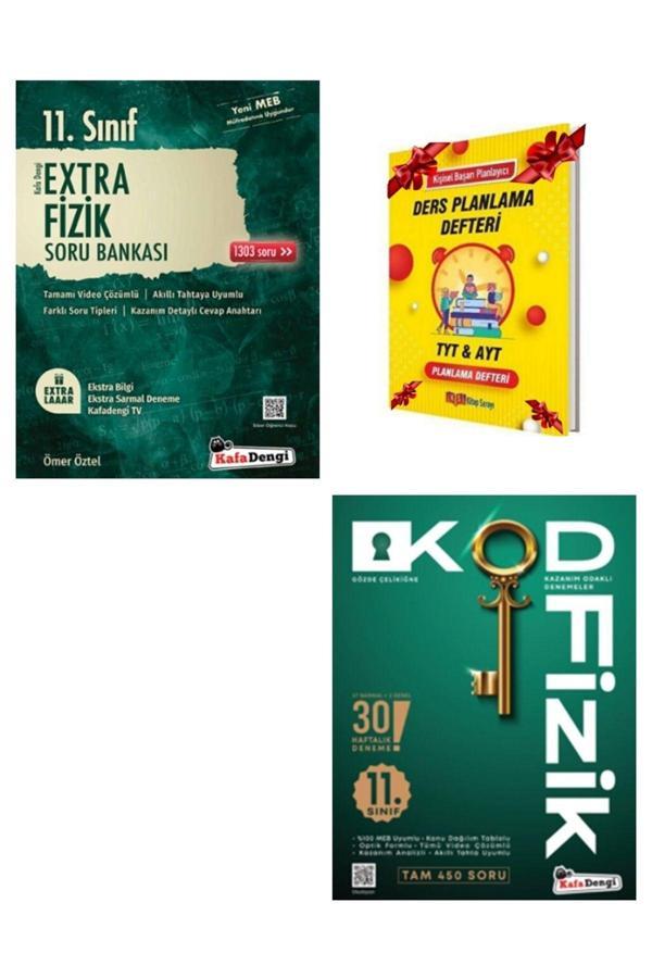 Kafa Dengi Yayınları 11. Sınıf Extra Fizik Soru Bankası Ve Deneme - Kafa Dengi - Image 1