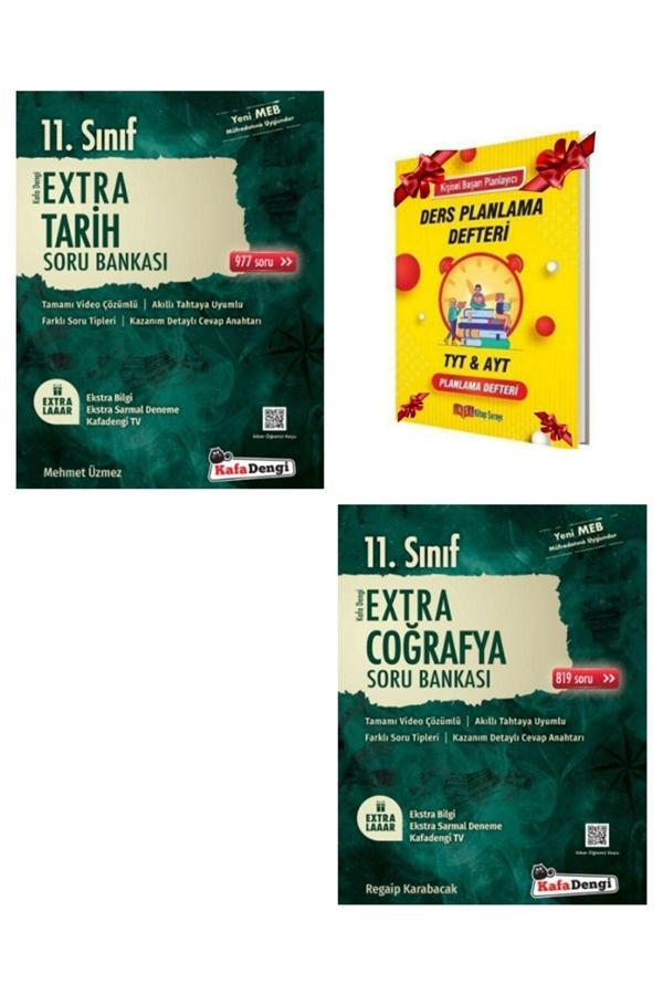 Kafa Dengi Yayınları 11.Sınıf Tarih Ve Coğrafya Soru Bankası Extra - Kafa Dengi - Image 1