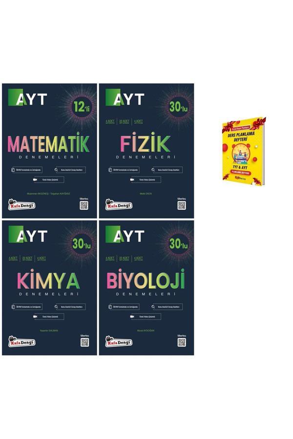 Kafa Dengi Yayınları Ayt Denemeler Matematik Fizik Kimya Biyoloji - Kafa Dengi - Image 1