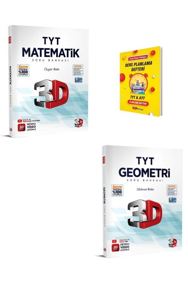 3D Yayınları Tyt Matematik Ve Geometri Soru Bankası - 3D Yayınları - Image 1