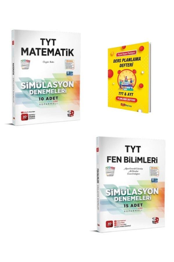 3D Yayınları Tyt Matematik Ve Fen Bilimleri Denemeleri - 3D Yayınları - Image 1