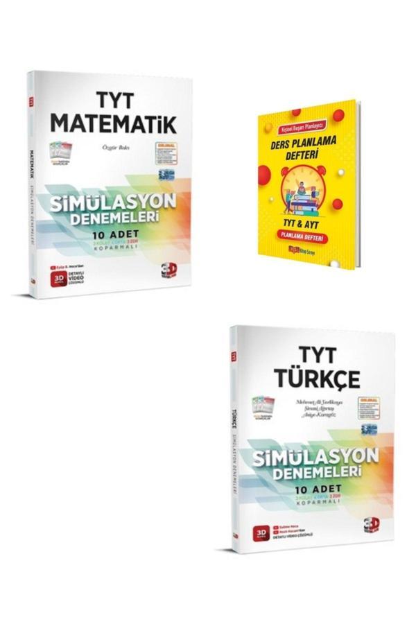 3D Yayınları Tyt Matematik Ve Türkçe Denemeleri - 3D Yayınları - Image 1