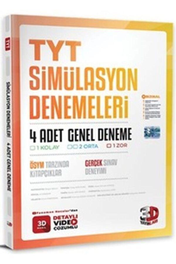 3D Yayınları Tyt 4 Lü Simülasyon Genel Deneme - 3D Yayınları - Image 1