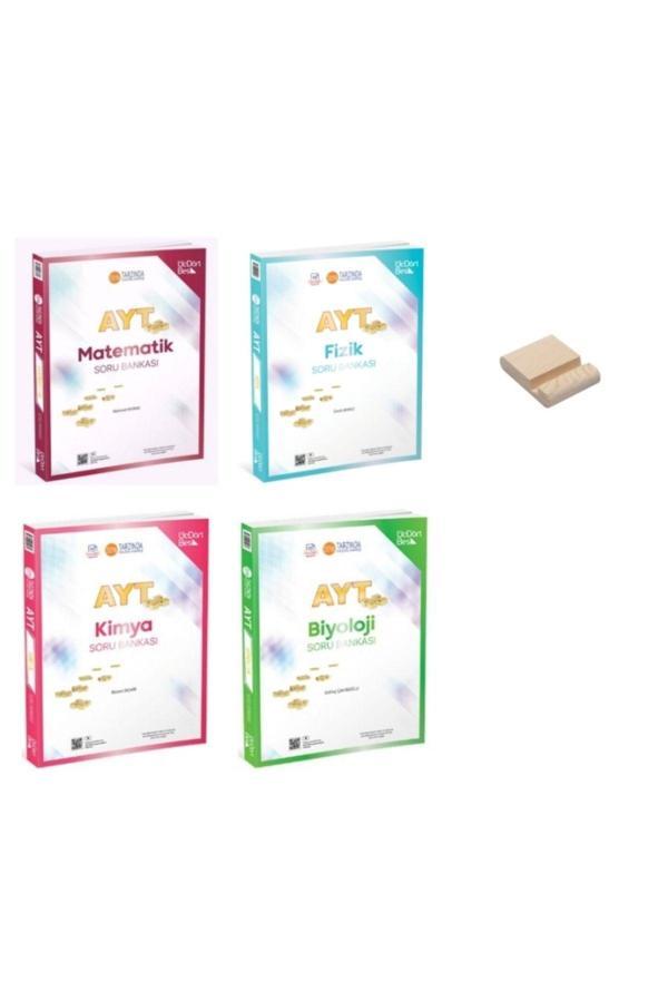 Üç Dört Beş Yayıncılık Ayt Matematik Fizik Kimya Ve Biyoloji Soru Bankası 4Lü Set - Üç Dört Beş Yayınları - Image 1