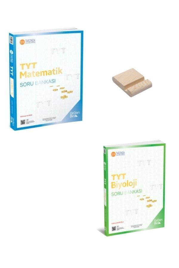 Üç Dört Beş Yayıncılık Tyt Matematik Ve Biyoloji Soru Bankası - Üç Dört Beş Yayınları - Image 1