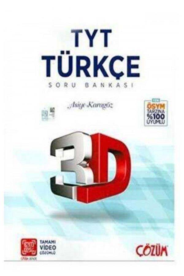 3D Yayınları 3D Tyt Türkçe Soru Bankası - 3D Yayınları - Image 1