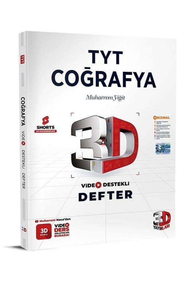 3D Yayınları 3D Tyt Coğrafya Video Destekli Defter - 3D Yayınları - Image 1